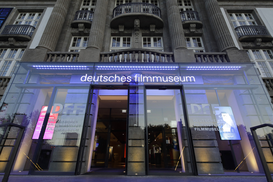 Außenansicht des Deutschen Filmmuseum und Filminstitut